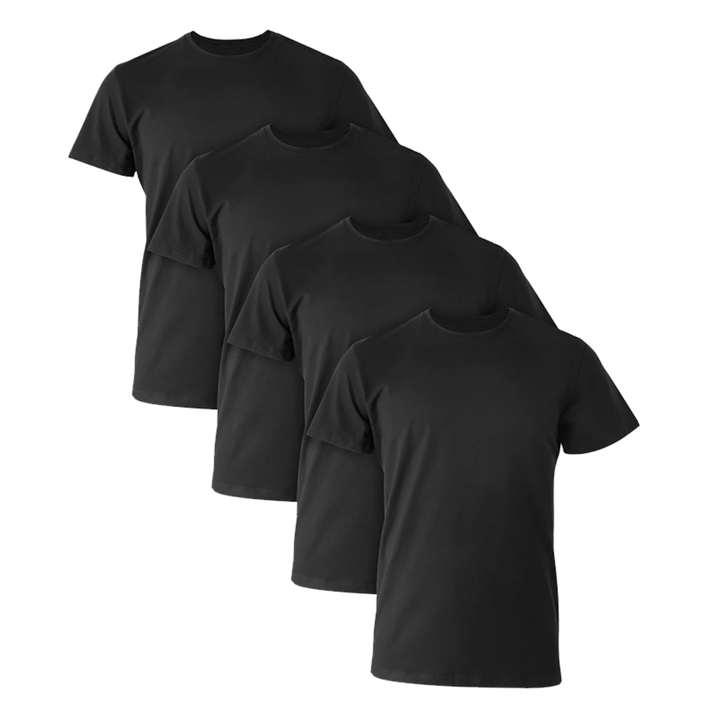 Hanes – 4-Pack Men's Ultimate Comfort Fit Stretch Crewneck Undershirts ...
